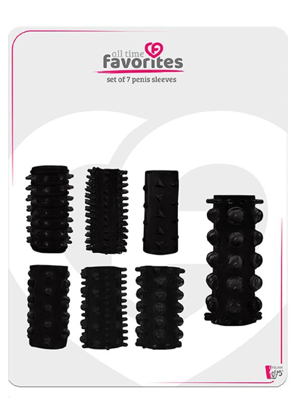 All Times Favorites - Set da 7 Guaine Nero