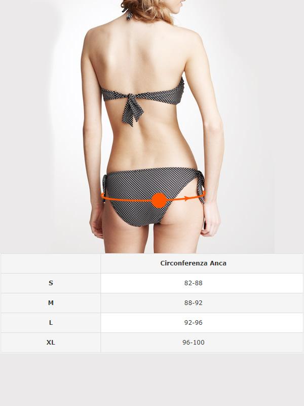 Bikini tessuto Bianco Cotone