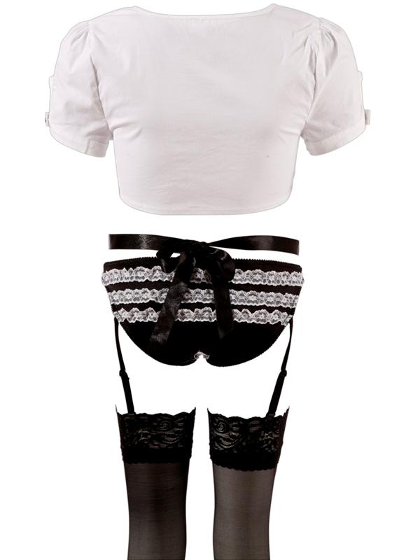 Cameriera Sexy Bianco