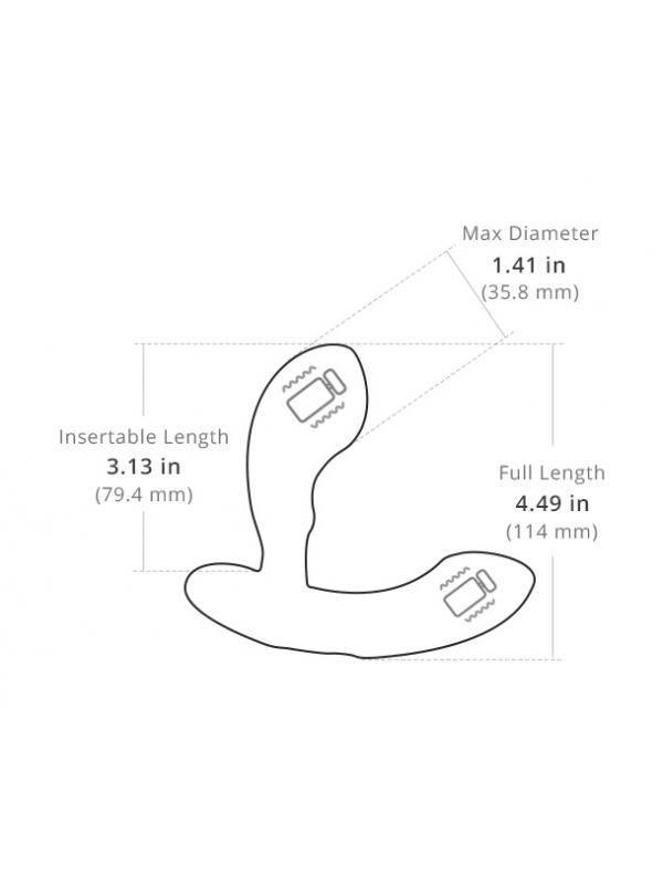 Lovense - EDGE Massaggiatore Prostatico Nero