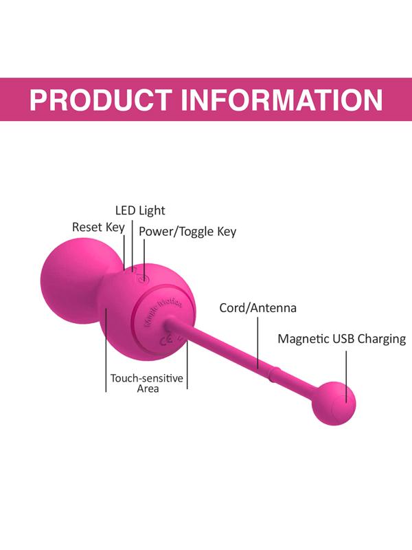 Magic Motion - Smart Kegel Master Balls Rosa