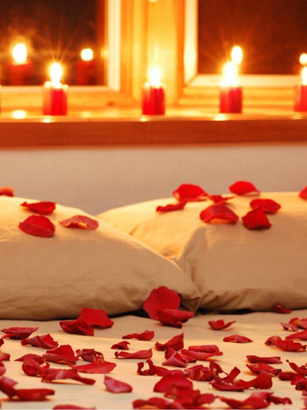 Petali di Rosa Nylon Rosso