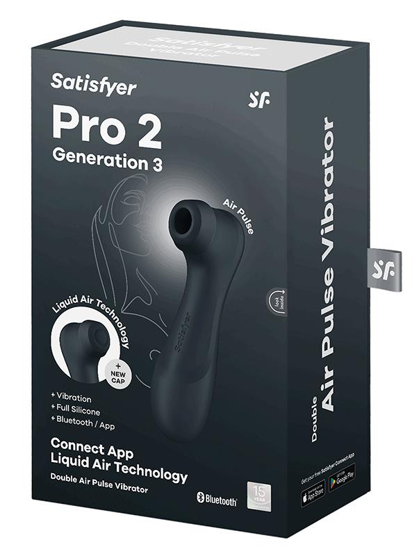 Satisfyer - Pro 2 Generation 3 Connect Nero