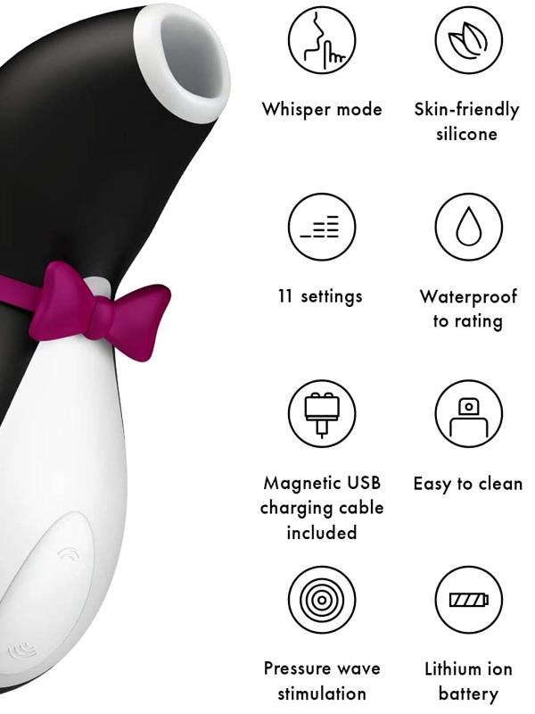 Satisfyer Pro Penguin - Next Generation Nero