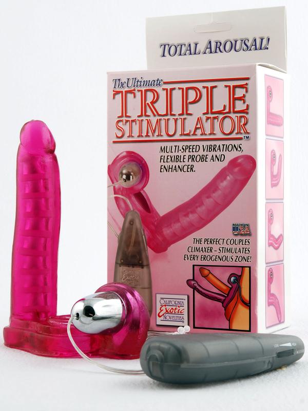 Triplo Stimolatore Fucsia