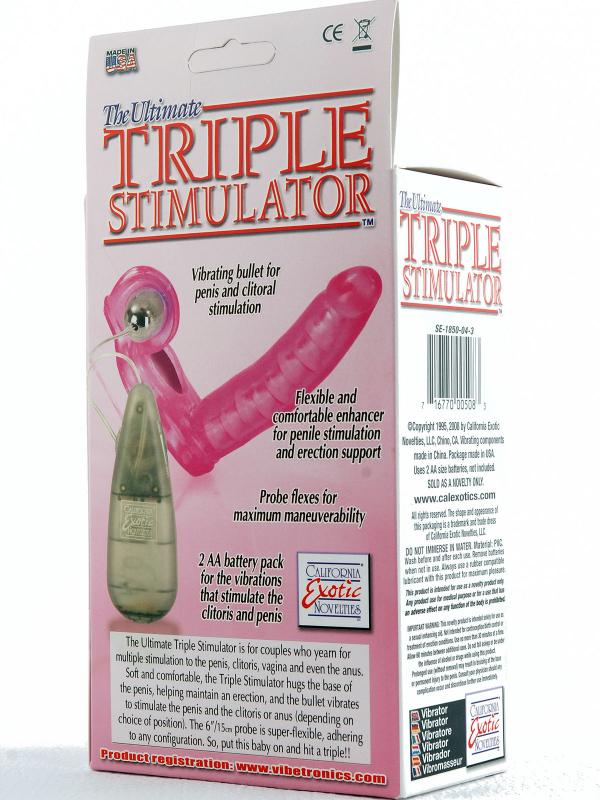 Triplo Stimolatore Fucsia